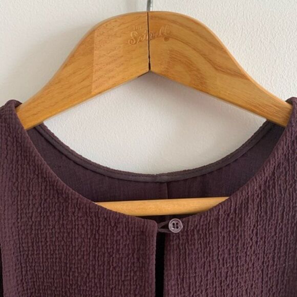 Aritzia Wilfred HIGH QUALITY Trompette Purple Halter Sleeveless Mini Dress - Picture 12 of 15